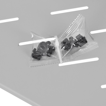 Lanberg 19" 1U Šviesi Lentynėlė 450/600/800/1000mm