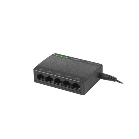Lanberg 5-portis Gigabit Ethernet jungiklis