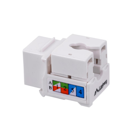Lanberg RJ45 kat.6 UTP 90° keystone gniazdo