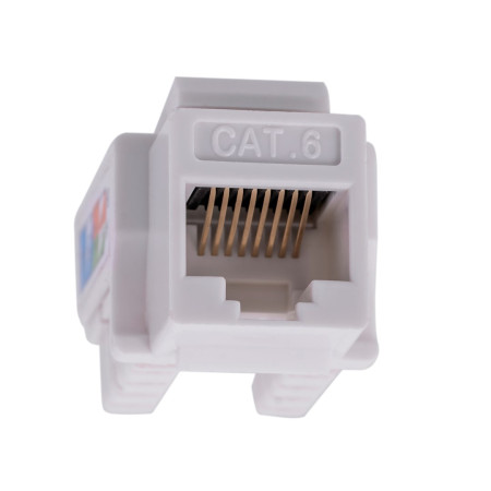 Lanberg RJ45 kat.6 UTP 90° keystone gniazdo