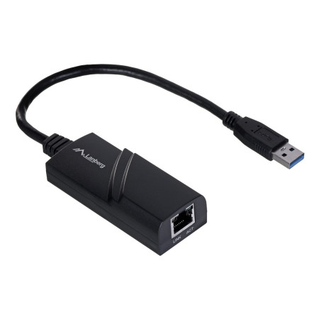 LANBERG USB 3.0 tinklo plokštė 1x RJ45 1Gb