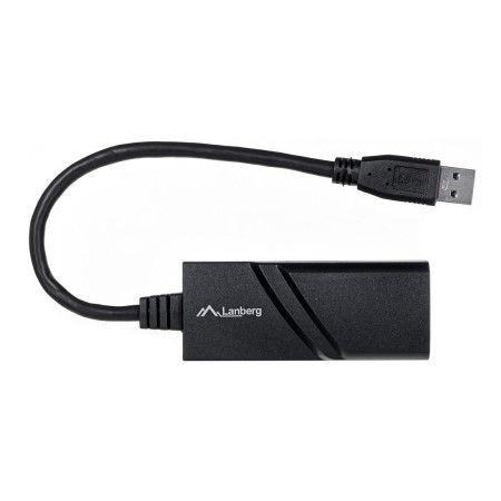 LANBERG USB 3.0 tinklo plokštė 1x RJ45 1Gb