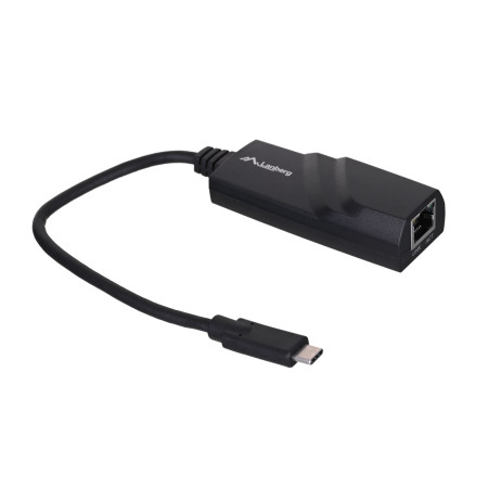 LANBERG USB-C 3.1 tinklo plokštė 1x RJ45 1Gb