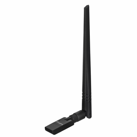 Lanberg WiFi USB 2.0 N300 Bevielė tinklo kortelė su viena vidine ir viena išorine antena