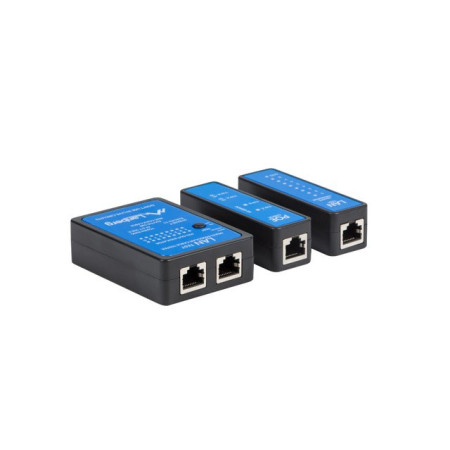 Lanberg LAN, PoE RJ45, RJ11, COAXIAL Kabelių testeris