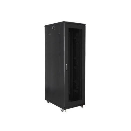 Lanberg 19" 42U 800x1000 rack spinta, juoda