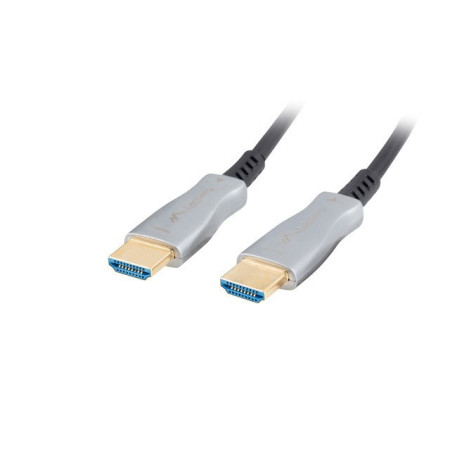 Lanberg HDMI kabelis v2.0 M/M 30m optinis AOC juodas