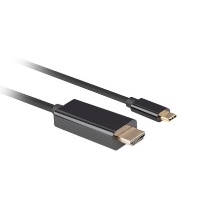 Lanberg USB-C - HDMI M/M kabelis 3m 4K 60Hz juodas