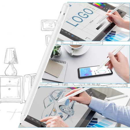 Tech-Protect Active Stylus Pieštukas Baltas