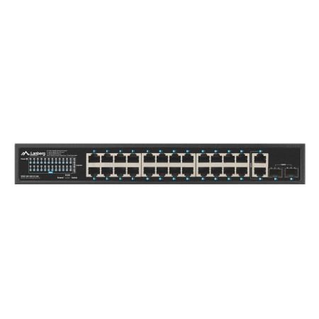 Lanberg Switch 24x 1GB PoE+/2x GB