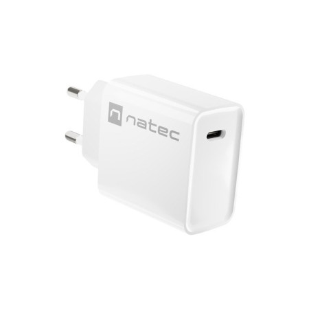Natec Ribera 20W USB-C Įkroviklis - Balta