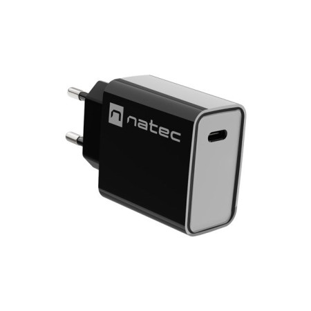 Natec Ribera 20W USB-C Įkroviklis - Juodas