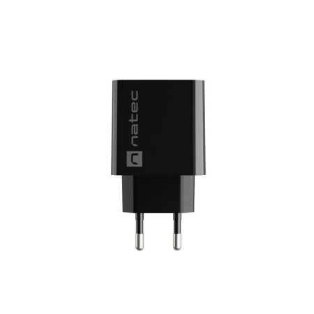 Natec Ribera 20W USB-A į USB-C Adapteris Juodas