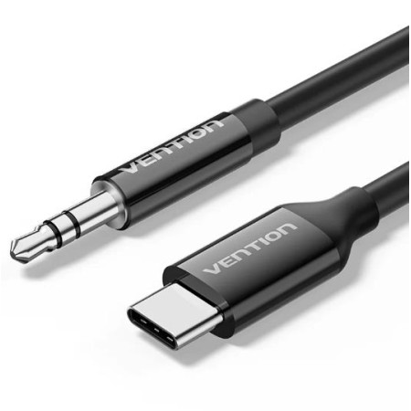 Vention USB-C į 3.5mm garso adapteris 1.5m juodas