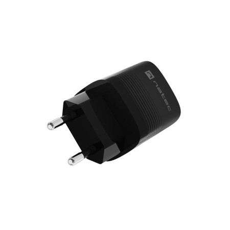 Natec Ribera GaN 30W USB-A USB-C juoda