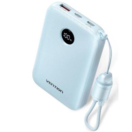 USB Power Bank 10000mAh 22.5W/Mėlynas