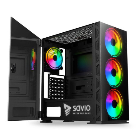 Savio Prime X1 ATX Mid-Tower korpusas