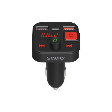 Savio TR-15 FM Transmiteris su Bluetooth