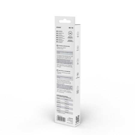 Savio RC-14 Universalus nuotolinio valdymo pultas TV Hisense