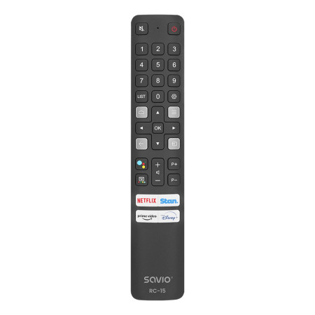Savio RC-15 nuotolinio valdymo pultas TV TCL - Smart TV