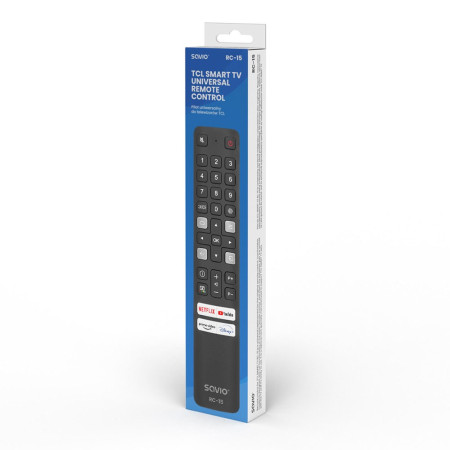 Savio RC-15 nuotolinio valdymo pultas TV TCL - Smart TV