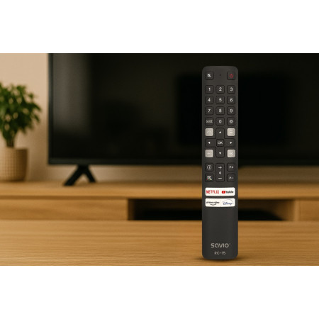 Savio RC-15 nuotolinio valdymo pultas TV TCL - Smart TV