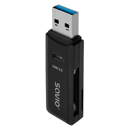 SD kortelių skaitytuvas, USB 3.0, 5 Gbps, AK-64