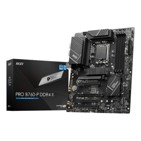 MSI PRO B760-P DDR4 II pagrindinė plokštė