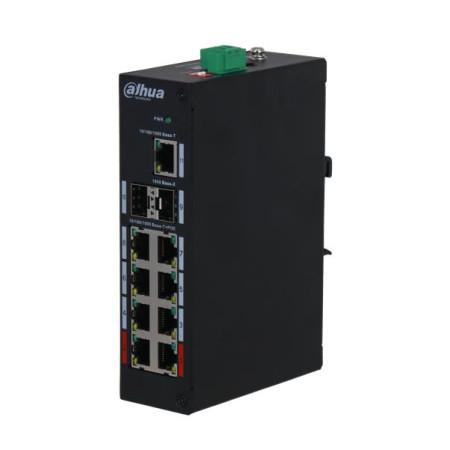 DAHUA 8 PoE Portų Switch PFS3211-8GT-120-V2
