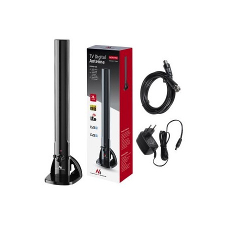 Maclean DVB-T/T2 H.265 HEVC tubowa filtr LTE MCTV-930 juodas