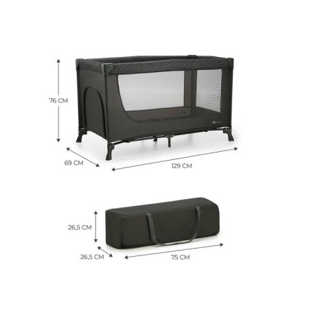 Kinderkraft JOY Light 2in1 tamsiai pilkas