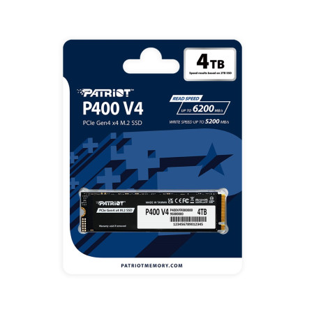 Patriot P400 V4 PCIe4 NVMe 2TB SSD