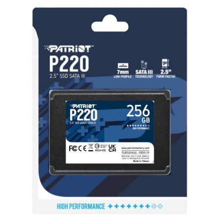 Patriot P220 256GB SSD