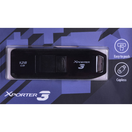 Patriot Xporter 3 128GB USB 3.2 Atmintinė Juoda