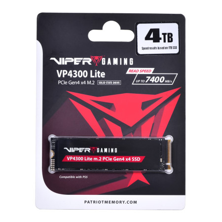 Patriot Viper VP4300 Lite PCIe NVMe 4TB