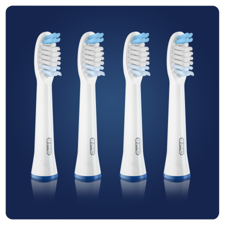 Oral-B Pulsonic Clean dantų šepetėliai 4 vnt