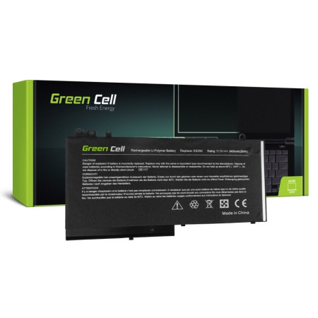 Green Cell baterija Dell Latitude 12 E5250 11.1V 3400mAh