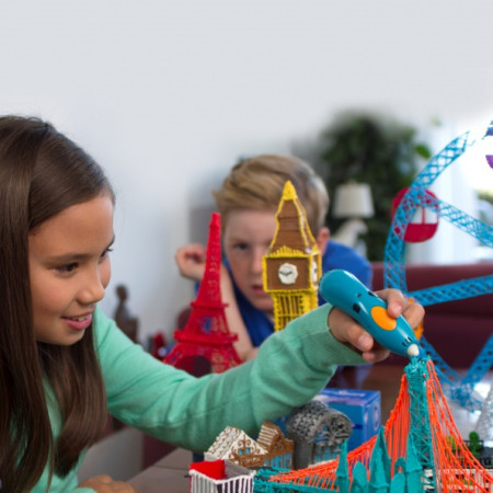 3Doodler Start 3DS-ECO-MIX1-75 eksploatacinė medžiaga 3D spausdintuvams Kompostuojamas plastikas Mėlynas, Raudonas, Baltas