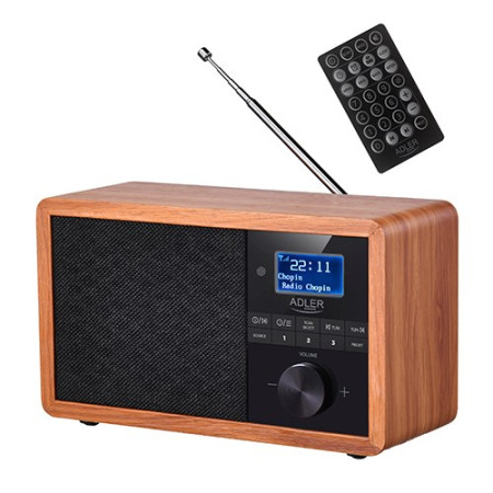 DAB+ Radio grotuvė AD 1184 su Bluetooth ir USB