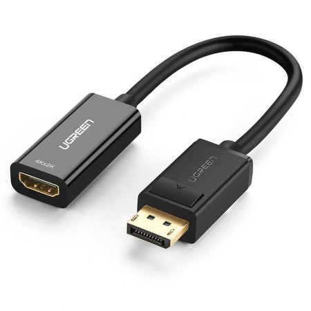 DisplayPort (vyr.) - HDMI (moter.) adapteris UGREEN 1080P 60Hz (juodas)