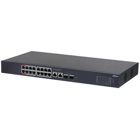 DAHUA L2 Switch CS4220-16GT-240 su 16 PoE prievadais