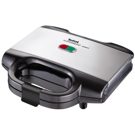 Tefal SM1552 sumuštinių keptuvė 700 W juoda, nerūdijančiojo plieno
