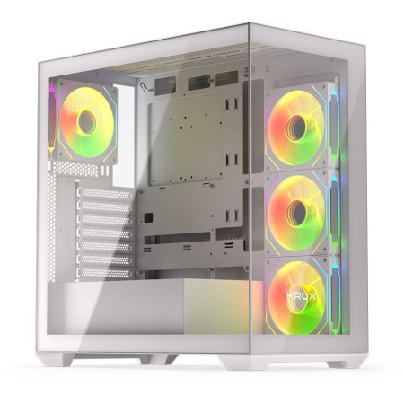 Krux Exo White kompiuterio korpusas