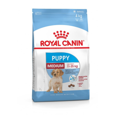 Royal Canin SHN Medium Puppy - sausa karma šuniukams - 15kg