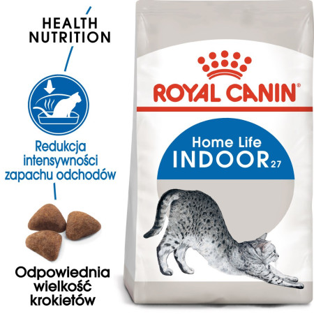 Royal Canin Indoor 27 sausa karma - 2kg