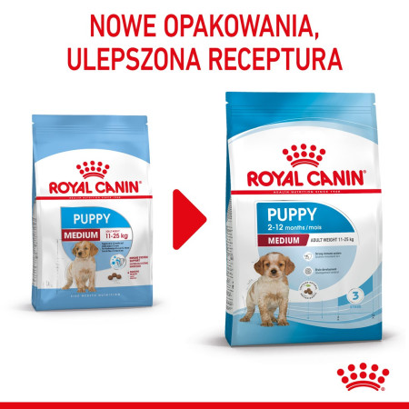 Royal Canin SHN Medium Puppy sausa karma šuniukams - 4kg
