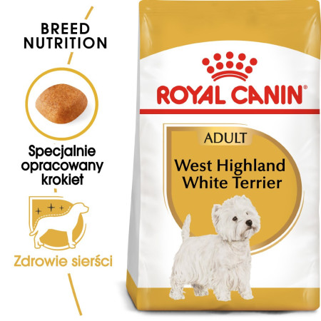 Royal Canin BHN Vesternų Highland White Terrier suaugusiųjų sausa maistas - 3kg