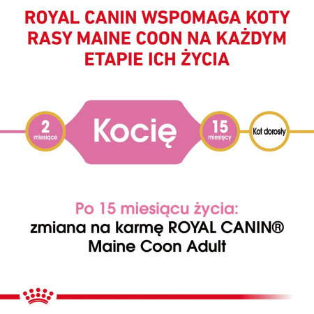 Royal Canin Maine Coon kačiukų maistas - 2kg