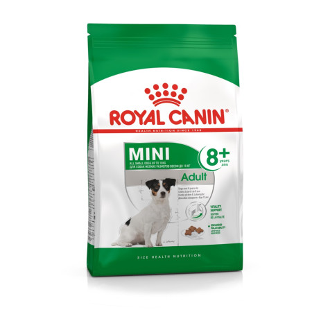 Royal Canin Mini Adult 8+ maistas šunims (8 kg)