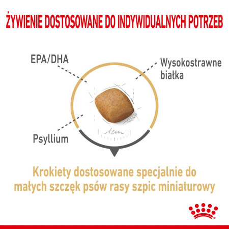 ROYAL CANIN BHN Pomeranian Adult - sausa karma suaugusiems šunims - 3 kg